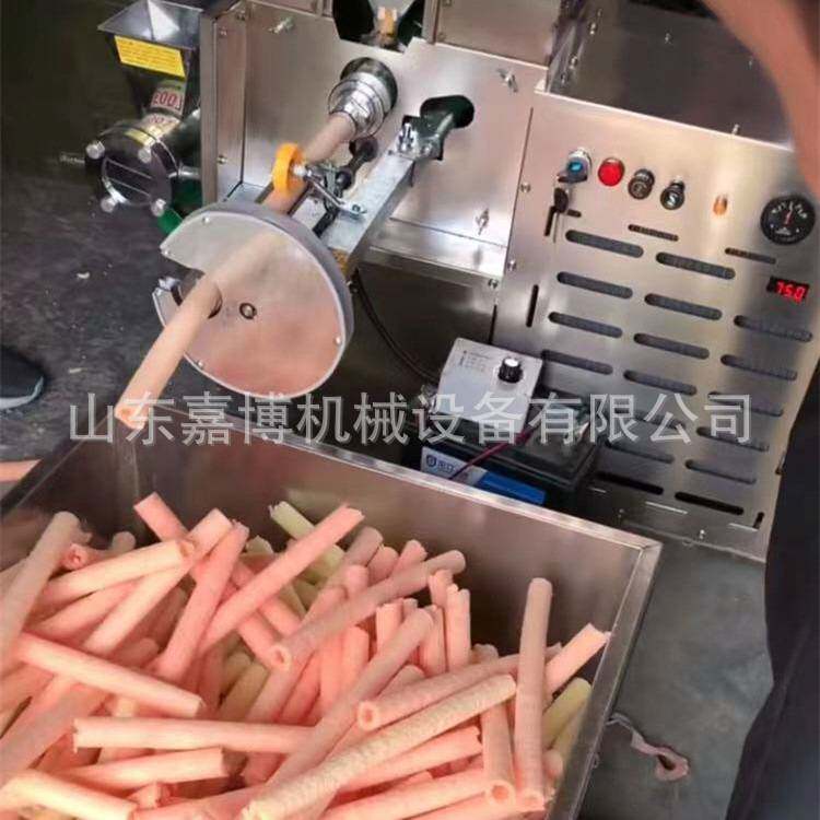 双机头月牙湾膨化机销量高 厢货车车载 赶会用四缸杂粮麻花机