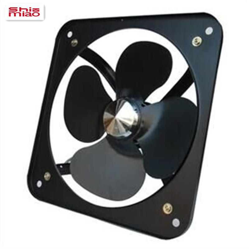10.方12.14.16寸形风换气扇商用564轴流排气扇厨工房抽机程款排烟