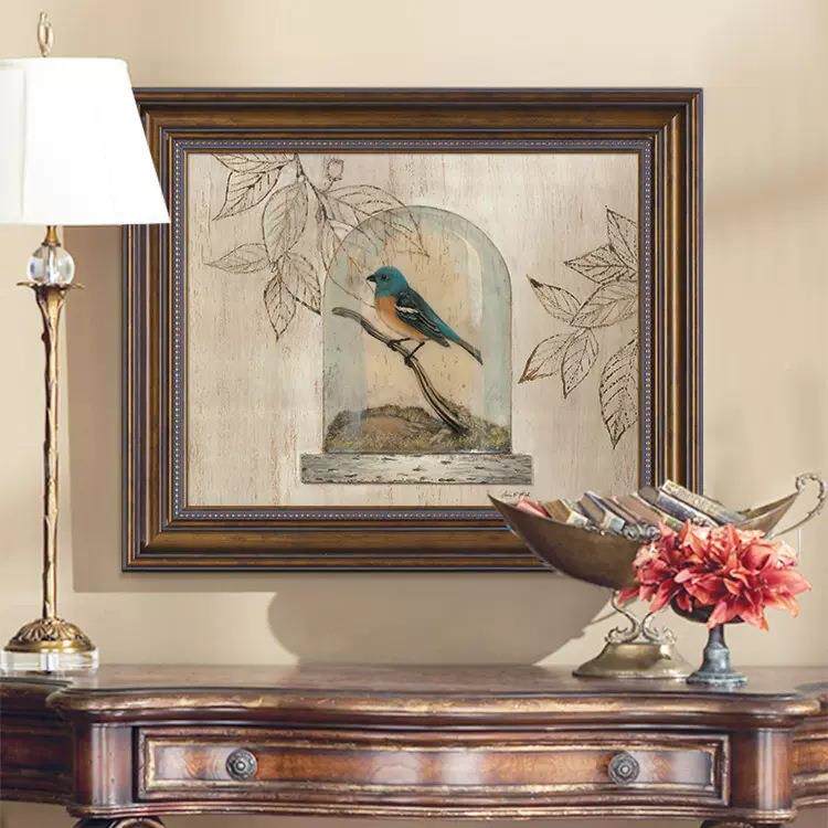 美式配箱厅电箱装饰表画遮挡电源餐画电箱al202303装饰开关盒空电