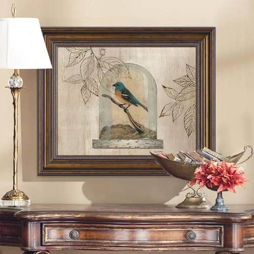 美式配箱厅电箱装饰表画遮挡电源餐画电箱al202303装饰开关盒空电