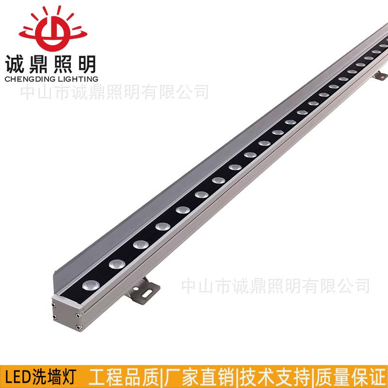 led墙灯带档板防水七G彩RBW户外楼体桥梁外洗墙亮化CD-XQ322W18W2