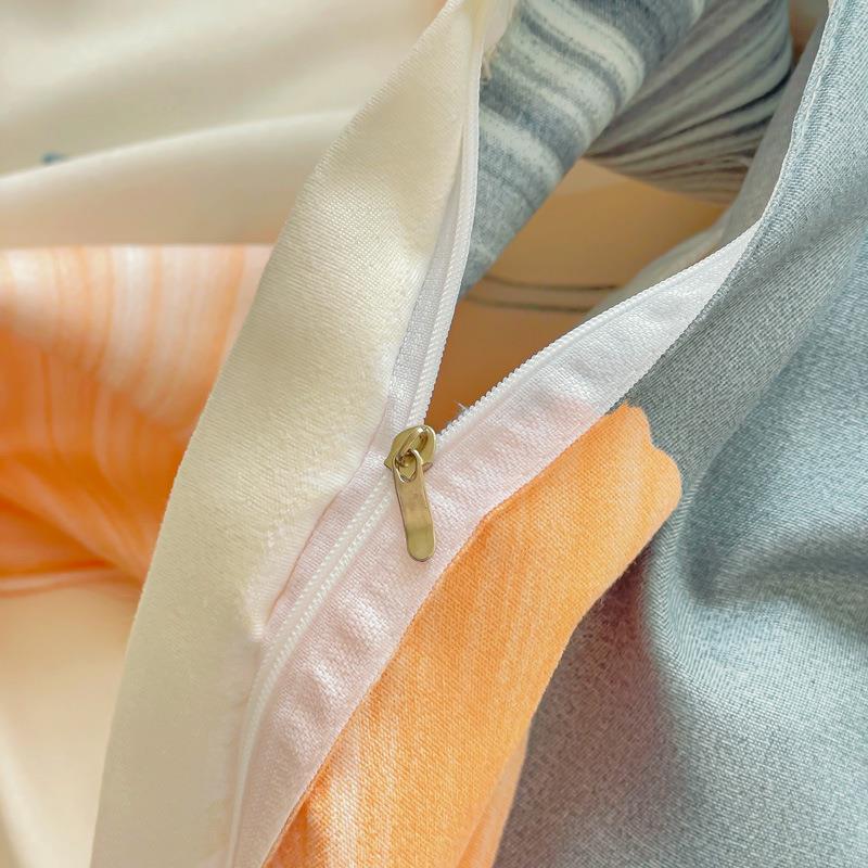 厚小清新床物羊绒植四件套MSY-2024加磨毛床单被套上用品三件套南