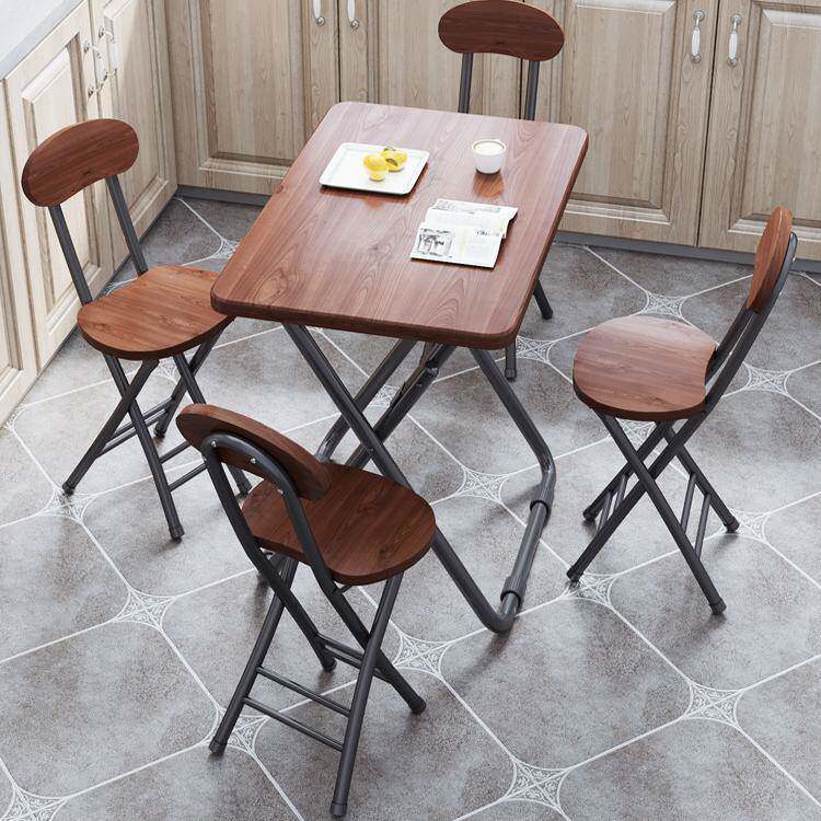 便简携折F759HTM8叠桌餐桌单人吃小饭桌子电桌现脑代约长条桌休闲