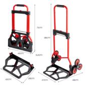 买菜小楼拉车小拖车买菜小拉车可拖车爬拖车折叠搬货行李442车车