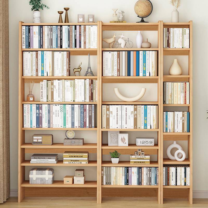 全G732实架用置物架客厅储书物梯家形靠木墙简易多层书柜