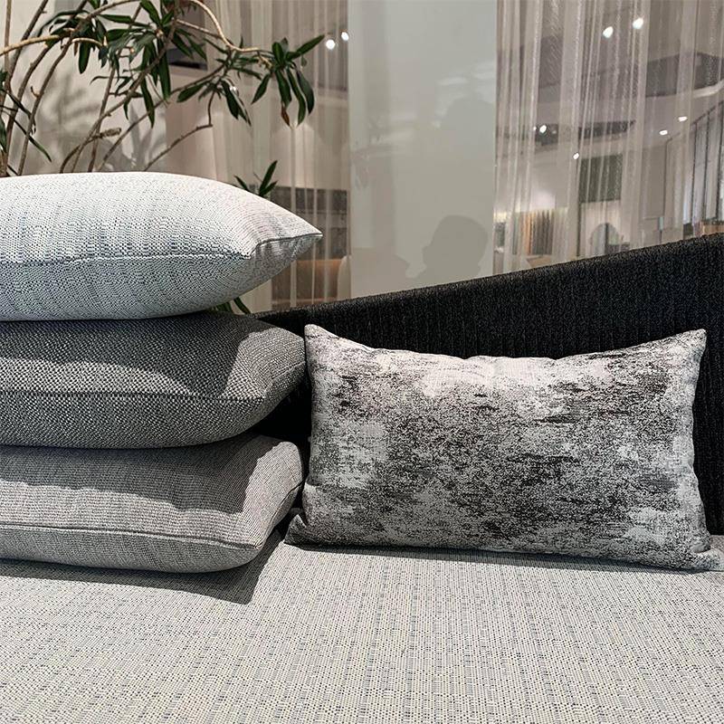 10L长方A形防水晒靠枕户外庭院露台沙F77M896T发藤腰枕椅防花卉条