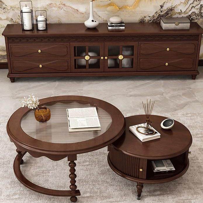 物2025新款实木电视HFI新中式复古电视柜茶几合客柜厅落地组储柜,饰品/流行首饰/时尚饰品新,其他DIY饰品配件,淘宝优惠券,粉丝福利购,淘宝优惠卷