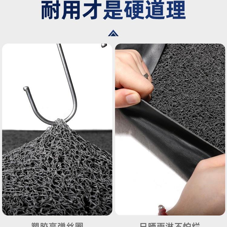 印商用地宾垫logo门kl23—6迎脚垫尺寸丝圈地毯室外防滑口垫字