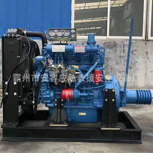 挂桨机渔船捕捞船发动机R4105ZC船用发动机四缸淡水箱