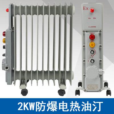 中沈电暖气BDN58-2W11片220V防爆电热油汀ExdbIIBT4功率2000W
