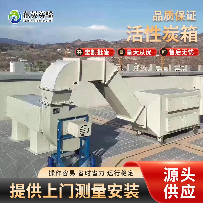 厂家供应pp活性炭箱废气处理装置除味除臭304空气净化活性炭棉箱