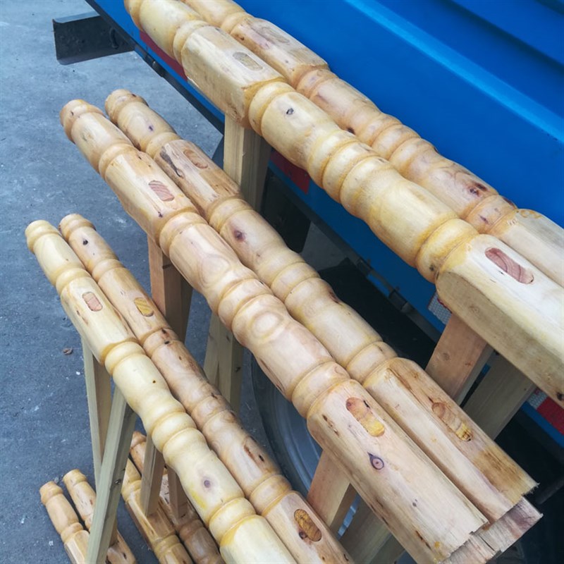 实木大圆桌折叠桌架子方桌餐桌脚架杂木便捷折叠桌腿支架桌架桌脚