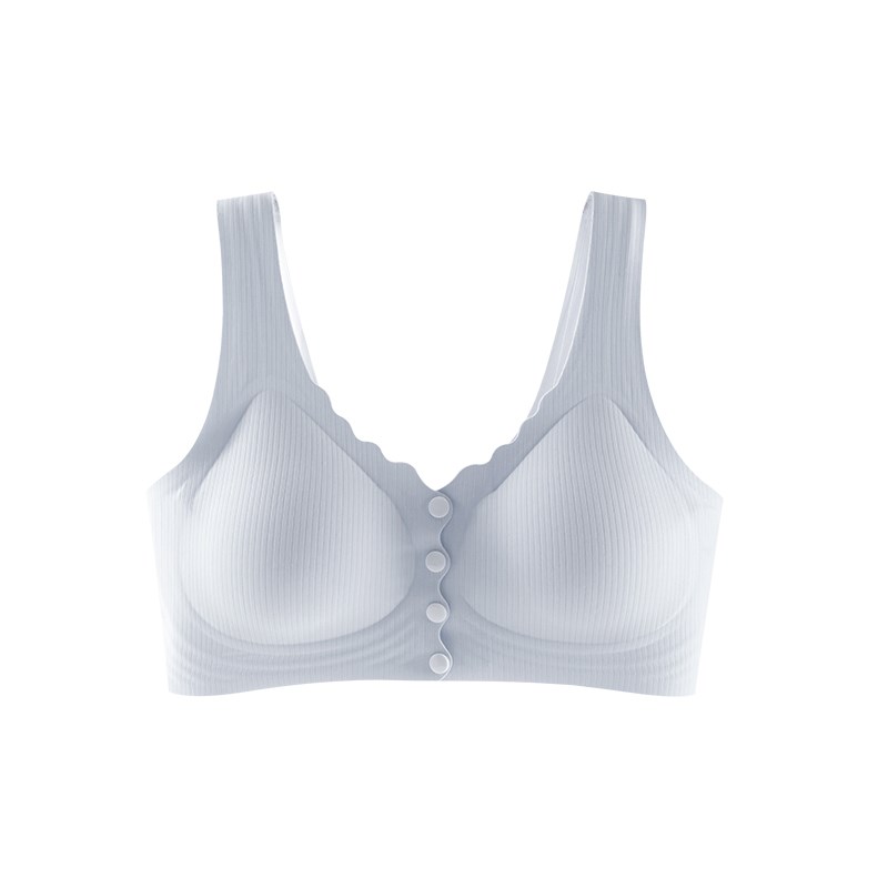 孕妇哺乳内衣女怀孕期专用产后喂奶无钢圈聚拢防下垂前扣妈妈文胸