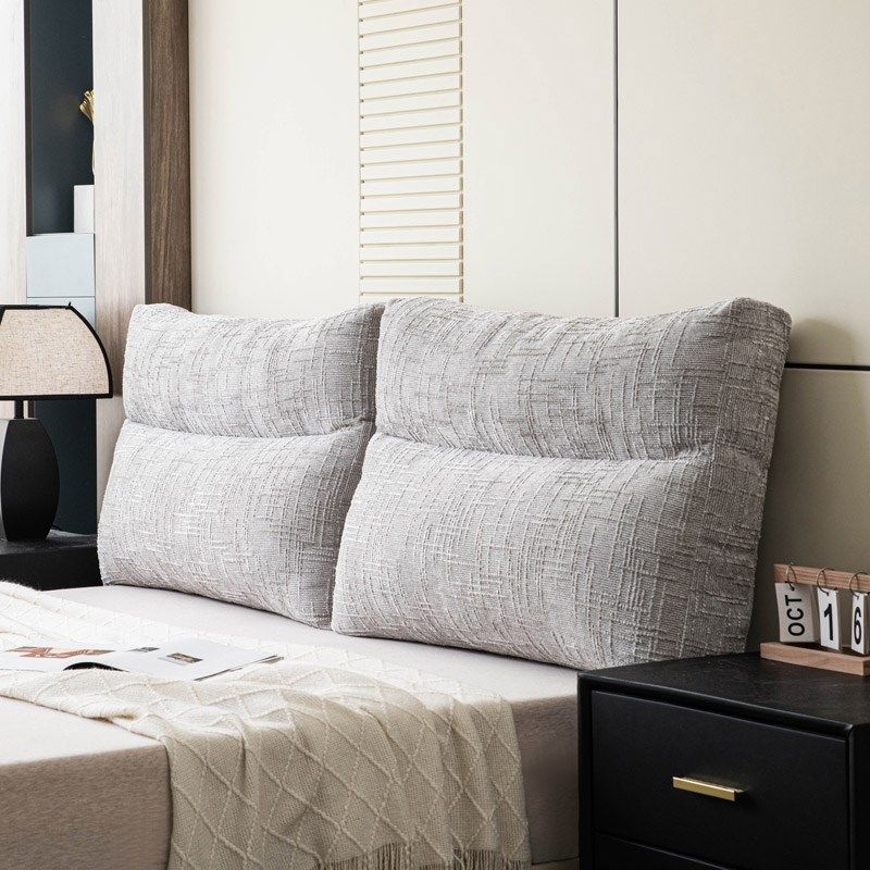 竹节麻 2025新款床头靠垫软包大靠背床上飘窗榻榻米沙发靠枕床靠,居家布艺,床头靠垫,淘宝优惠券,粉丝福利购,淘宝优惠卷