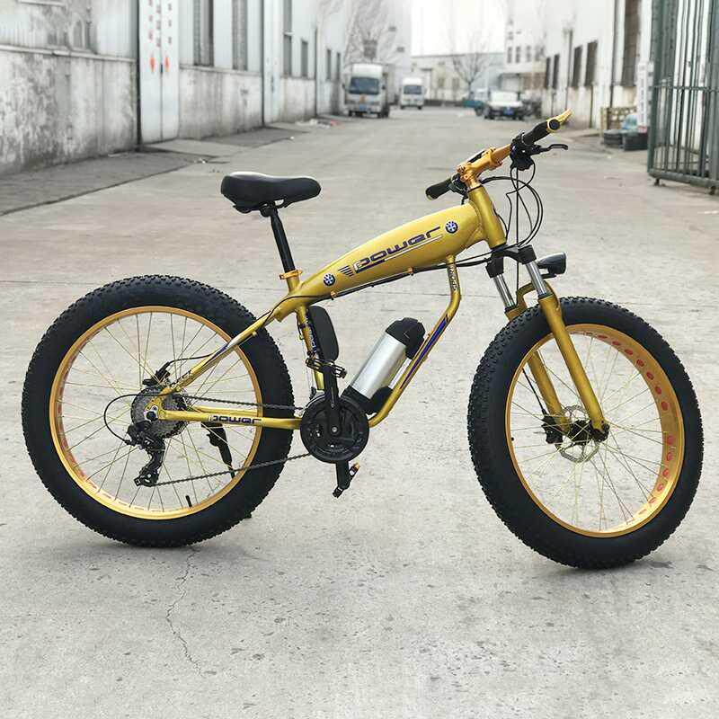 电动山地自行车电动自行车雪地车26寸36v锂电助力山地电动车成人