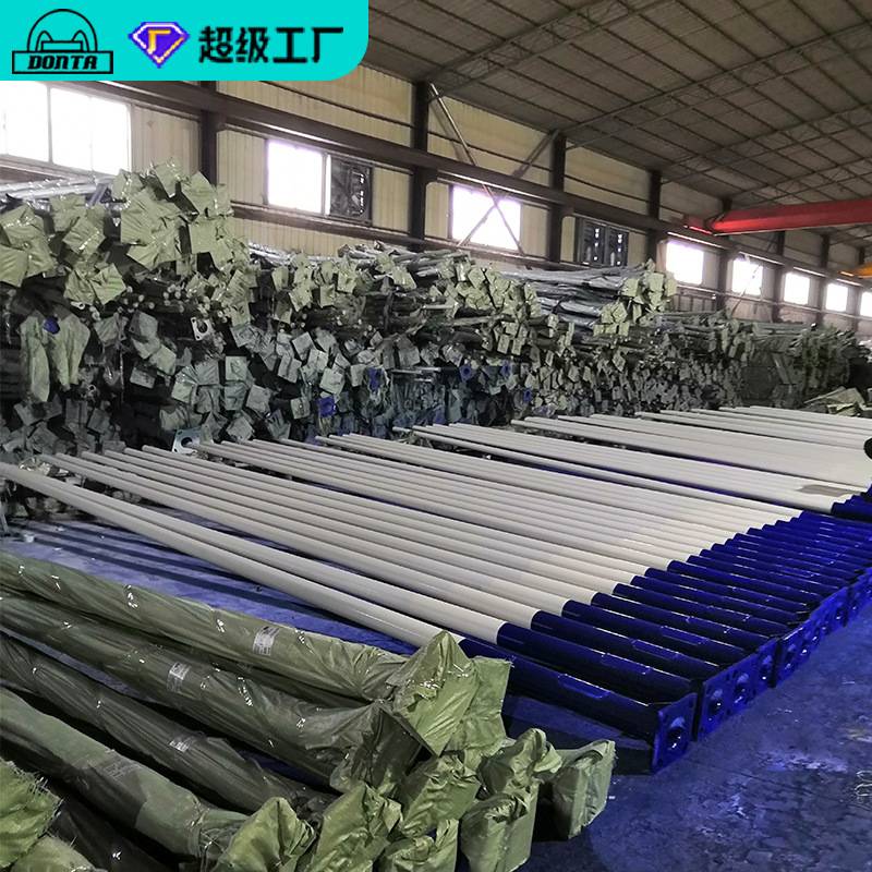 跨境一体化太阳能路灯户外防水感应灯led大功率太阳能工程路灯头