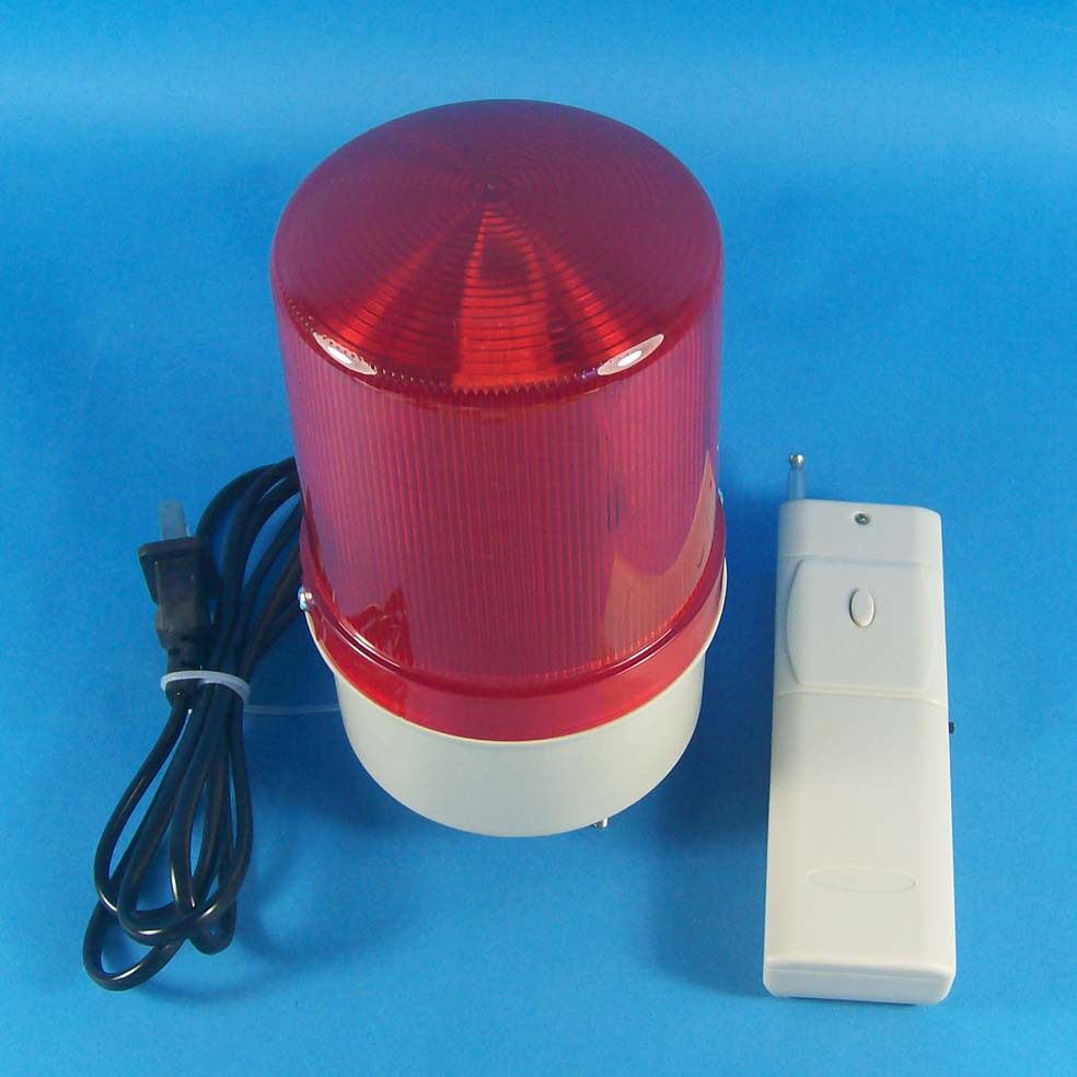 AC220V无线遥控LED声光报警器停电报警器断电报警器