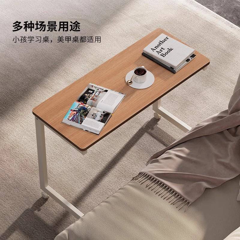 沙发室边桌移动用矮桌1卧客厅简易几床带茶几边带轮电脑桌家小桌