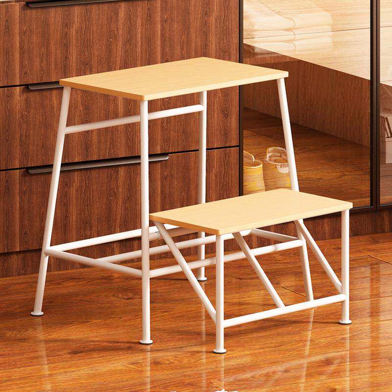 用家梯凳折叠梯人字梯加子厚木质梯椅凳子用ECTD登高楼两梯小梯置