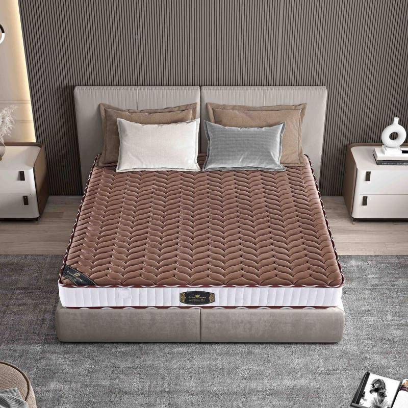 x型KW弹簧床垫.8米经济家用1席梦思929椰棕乳胶床垫子.15米20cm厚