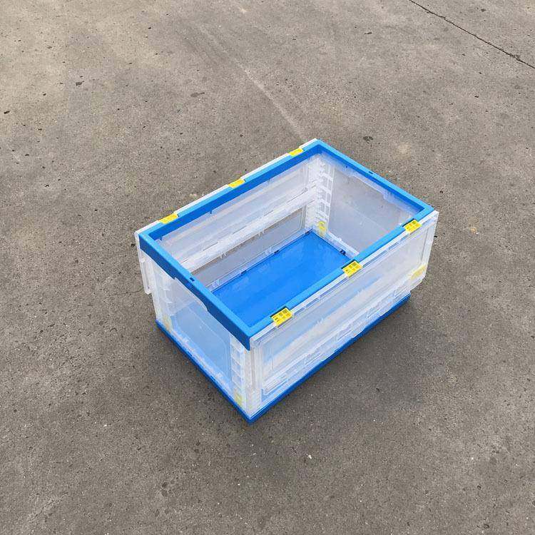 透明色折叠箱600-生QHE4塑胶周转箱内倒式拆叠带0盖子鲜水果运输,包装,塑料周转箱,淘宝优惠券,粉丝福利购,淘宝优惠卷