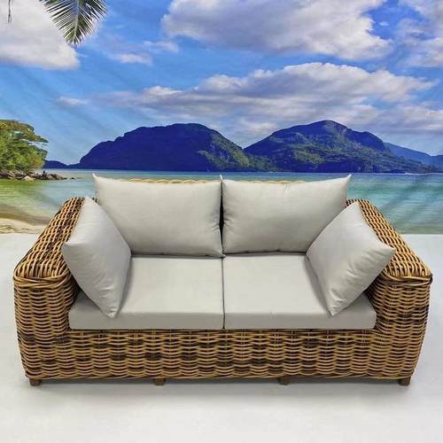 酒户店外沙发民宿庭CF3106-A院别墅休藤椅露天花园藤闲编家具沙发