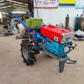 乘型坐式 小圆旋拖拉机493山地开荒盘犁翻土机柴耕油电启动手扶拖