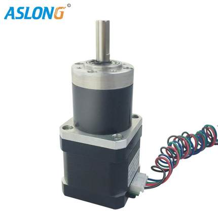 PG36-4速2BY36m行星减箱配微605型4m2mm步电机nema17进步进电机等