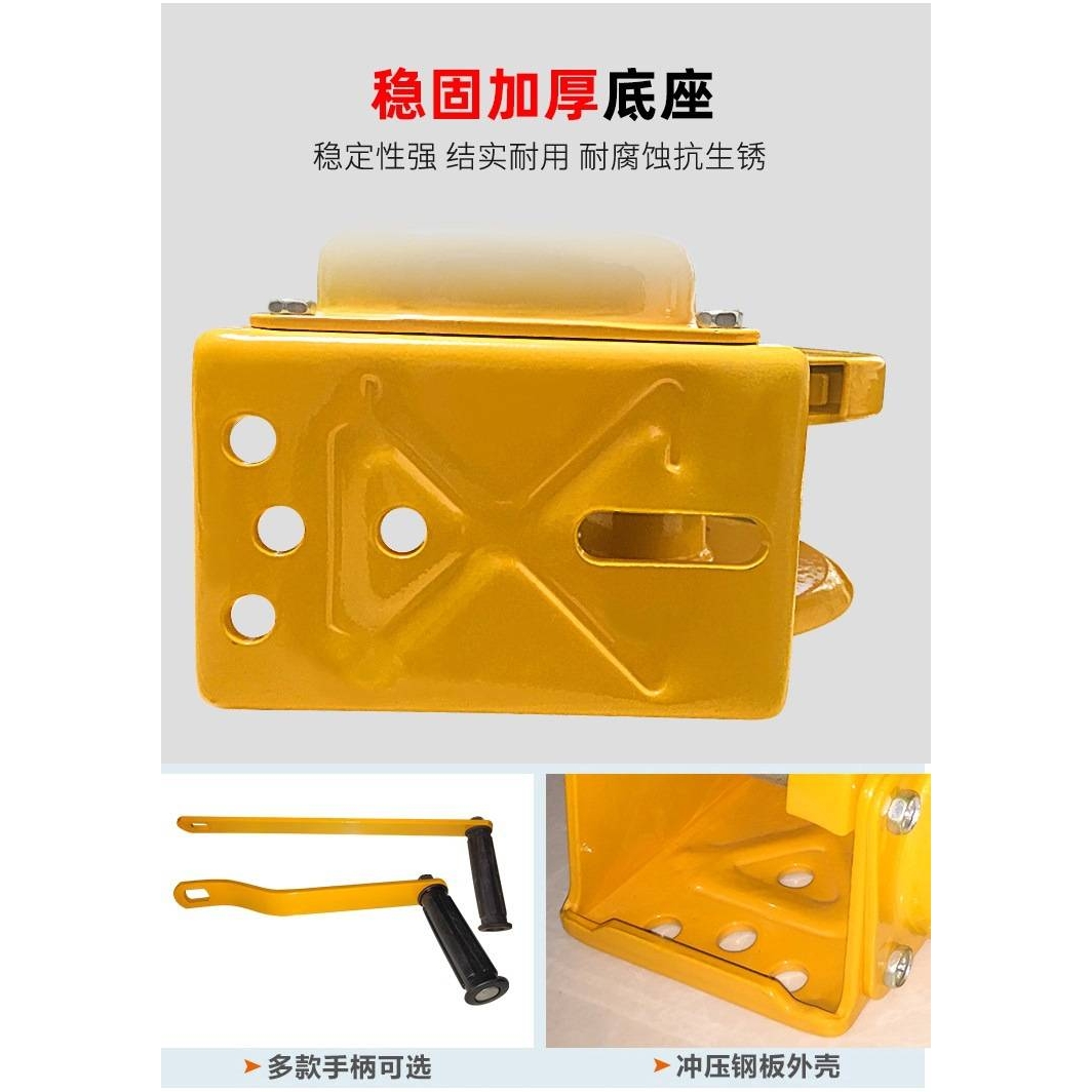 手摇绞盘葫芦杨自锁式牵引1200绞车手摇1800磅小型吊机磅手动卷