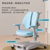 儿童学习桌实木书桌小学生家用可升降写字课桌椅套装 男孩女w&