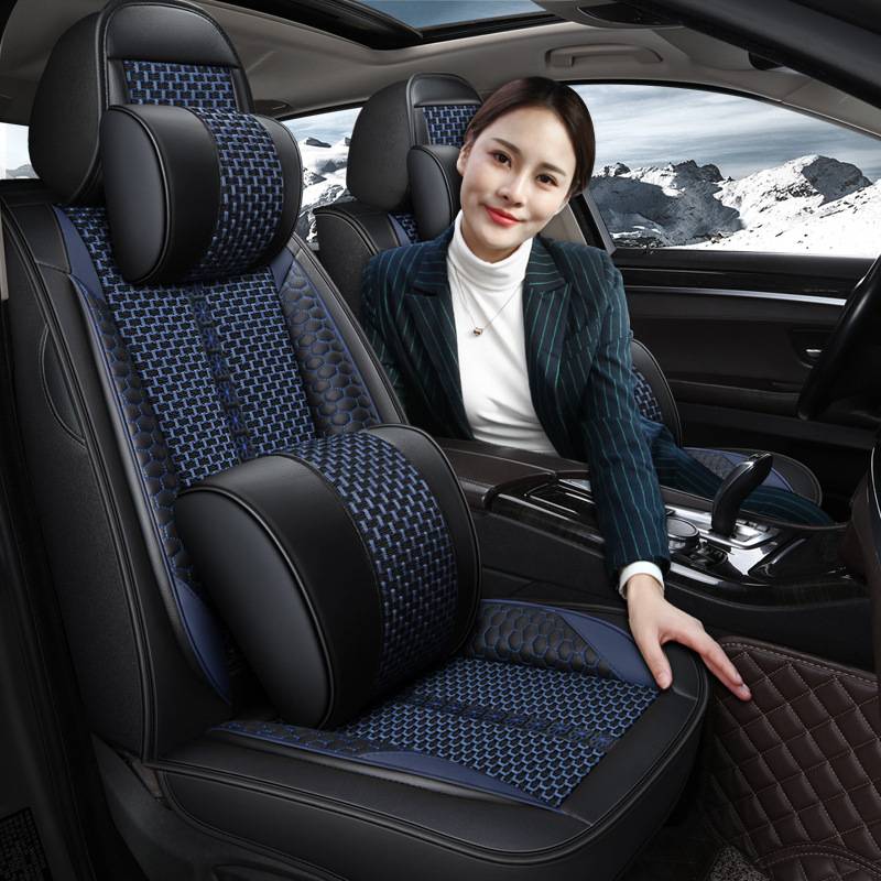 四季汽车座套18东风2012XRV新2015款CRV思威专用全包冰丝坐垫
