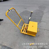 钢轨轨道涂油机 钢轨轨枕螺栓涂油器 简易轨道螺栓涂油小车 手推式