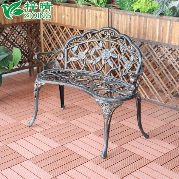 梓晴公园椅户外长椅阳台庭院露台花园林景区休闲防腐铸铝铁艺长椅,住宅家具,公园椅,淘宝优惠券,粉丝福利购,淘宝优惠卷