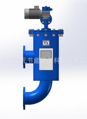 BYY-G11工业过滤器DN50蓝色管道不锈钢过滤器设备