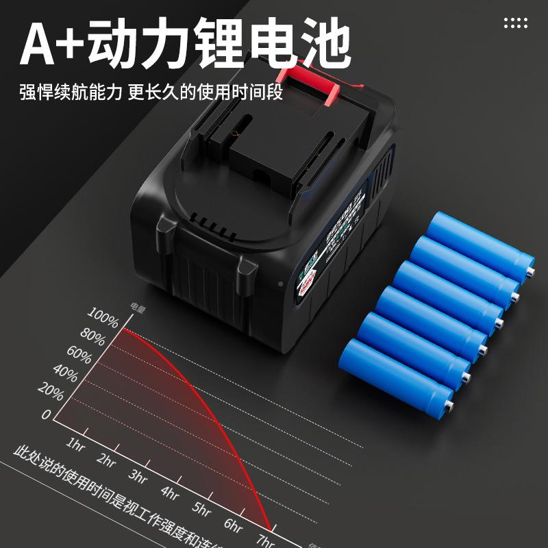 冲无LGZ刷电扳手锂电充电包动胶扳手大扭力击木套工筒风炮