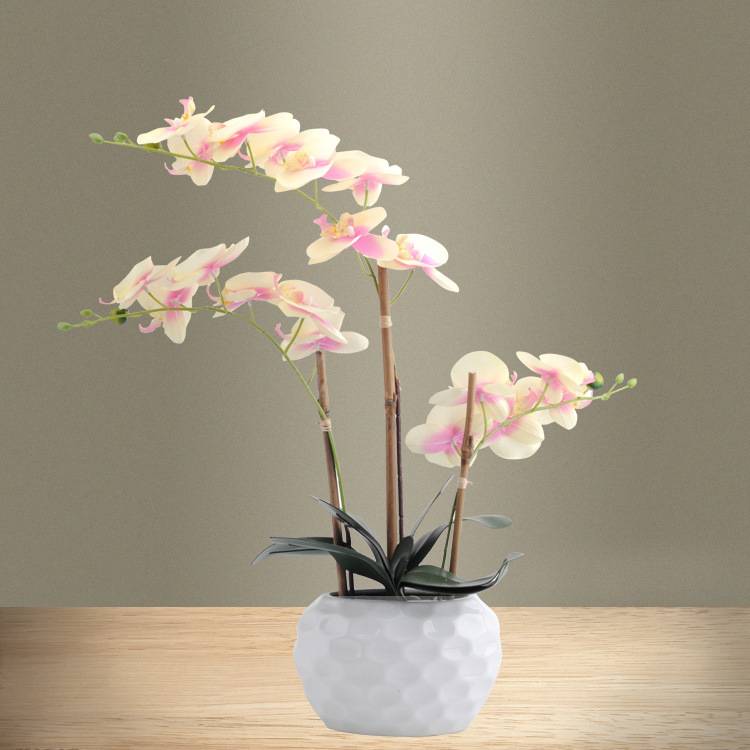 仿真富贵竹假花 家居客厅装饰植物 假富贵竹子可护眼室内绿植盆栽