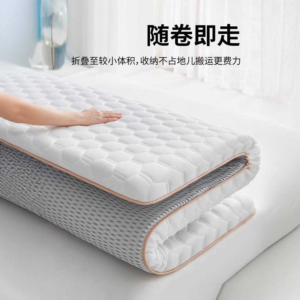 记忆棉床垫软垫家用乳胶卧室海绵宿舍被褥铺底单人加厚床褥垫折叠