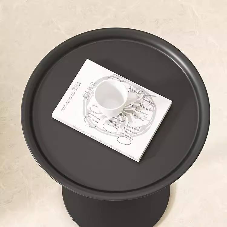 沙发边几法式小茶几迷你置物架铁艺小圆桌床头柜简约现代创意边桌