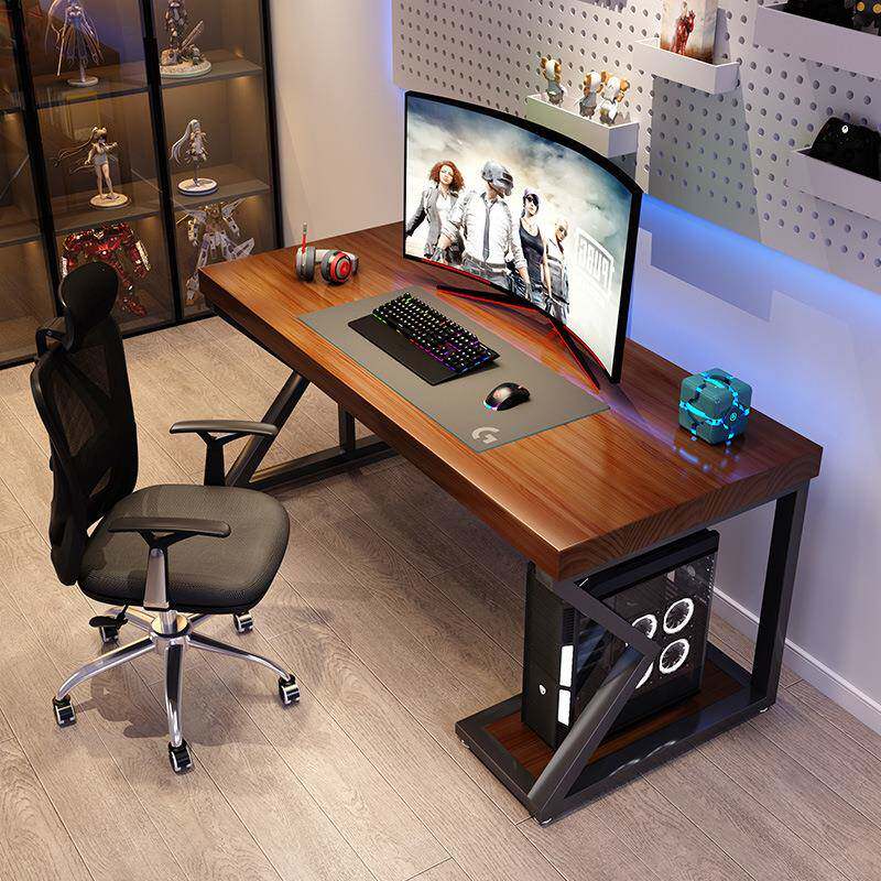 用工桌子桌竞电脑电脑台办公电工作台单人办台式箱443办公桌机卧