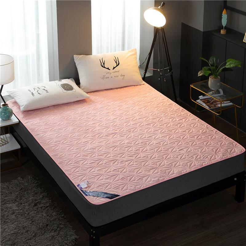 酒品店床上用布草防水床尿笠床垫水隔EAE夹棉席梦思床罩保护套加