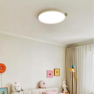 步步达奶果果新款 油灯风护381眼吸顶灯现代薄简约全光谱超无缝卧