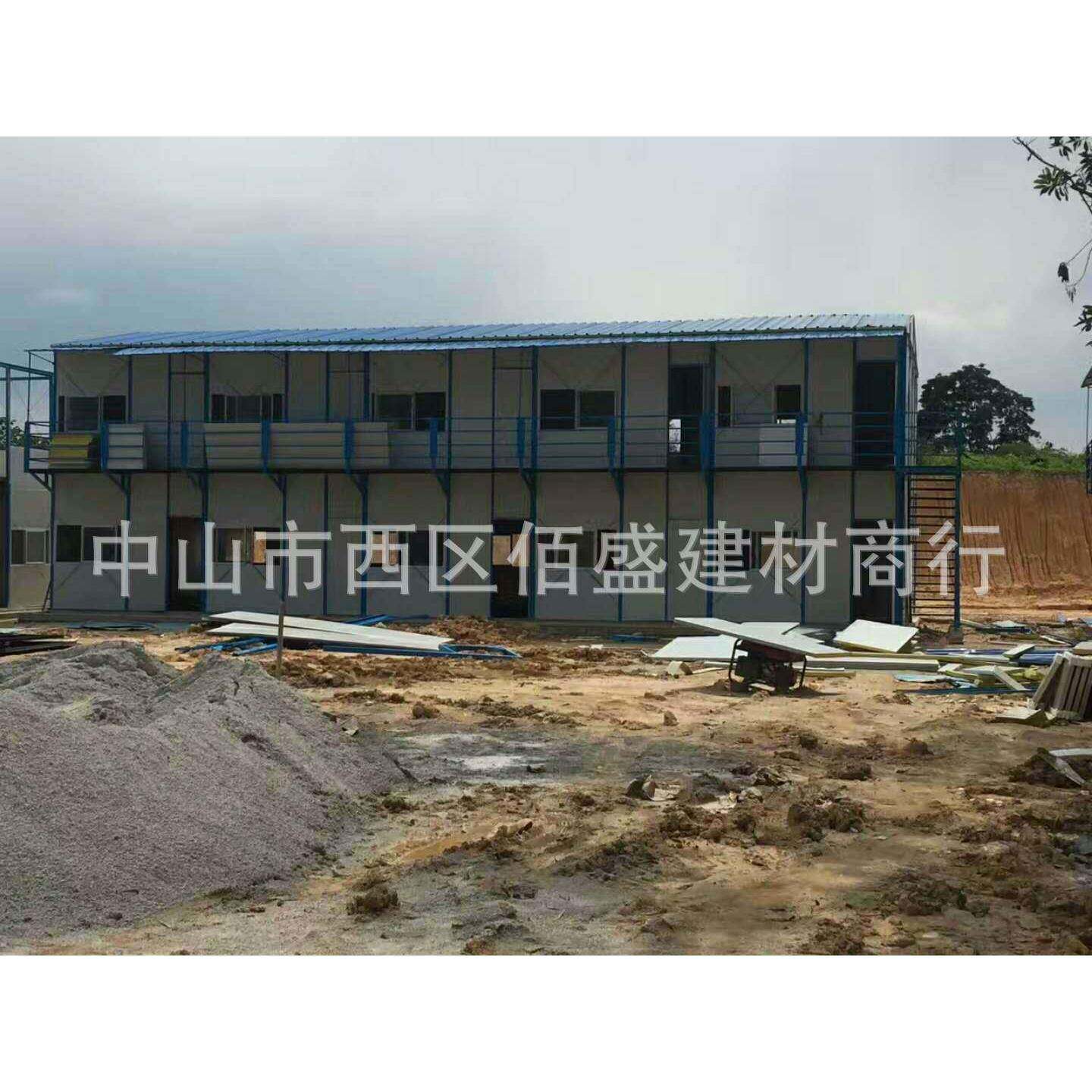 人彩钢集装箱动房可移公简易快拼11集成房屋住活办动板房