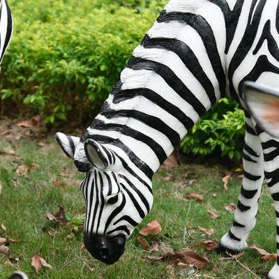 户外仿真塑玻banWG18045ma饰璃钢树脂农公园庭院场动物模型雕装工