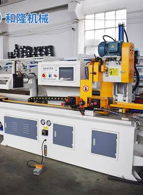 45CNC全自动切管机圆管0料方下SCS机管厚壁实心棒料切割机数控切