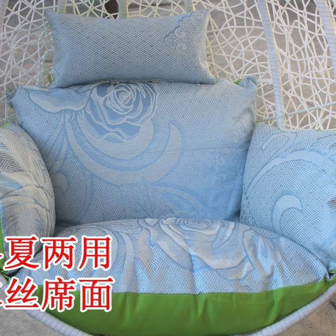 xyt夏天用吊篮坐垫单人大号可拆洗鸟巢秋千垫子吊椅靠垫藤摇篮椅