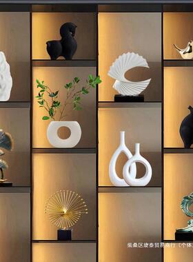 新20230916中摆面件轻奢办客厅酒柜家居装饰品创意电视柜式公室桌
