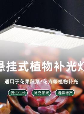 量子板植物灯全光植物D生长灯L谱E物补光灯仿太DJA阳光花卉绿植植