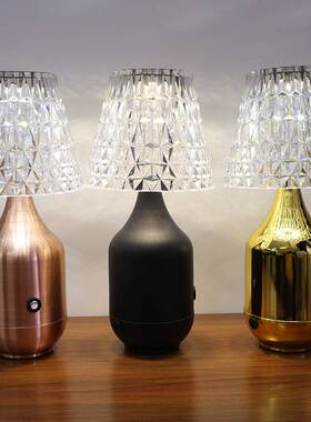 创意led台灯 护眼灯卧室床头充电台灯 触摸三挡折叠学生阅读台灯