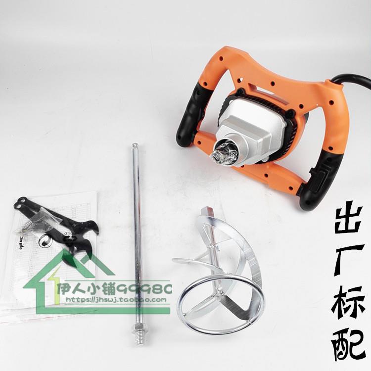 铁搅拌机大712力神0A搅拌器电动涂料工业级持家用乳2胶手漆硅藻顿