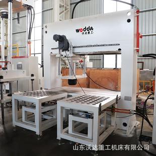 沃达200吨钢板校平压力机 100吨315吨移动压头龙门调平整形液压机
